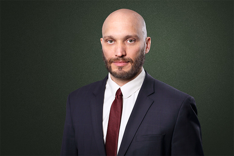 Porträt von Rechtsanwalt Dominik Kohl, Fachanwalt für Medizinrecht, Standort Bochum.