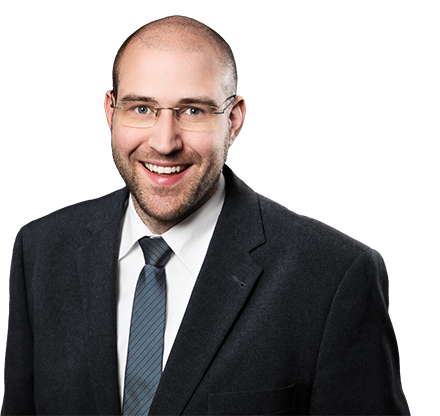 Porträt von Rechtsanwalt Kristof Kuprian, Standort Bochum.